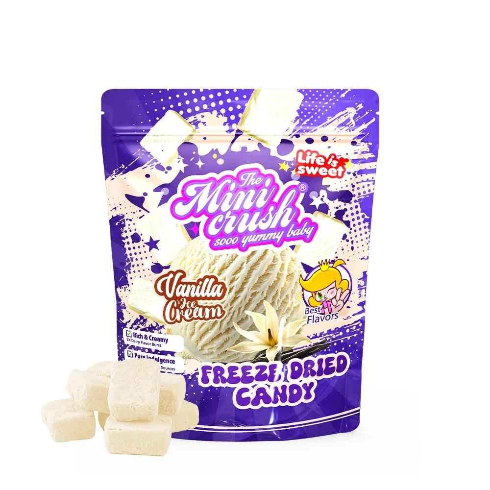 ቀዝቅዝ{0}የደረቀ የቫኒላ አይስ ክሬም